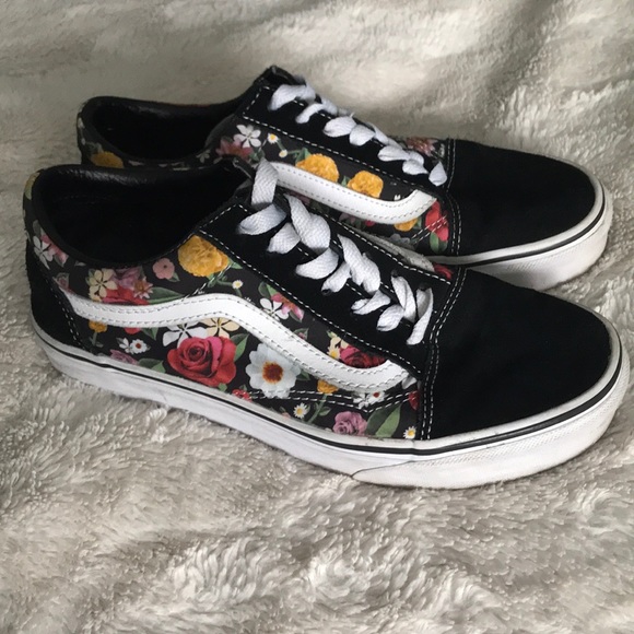 Vans Shoes - Floral Vans